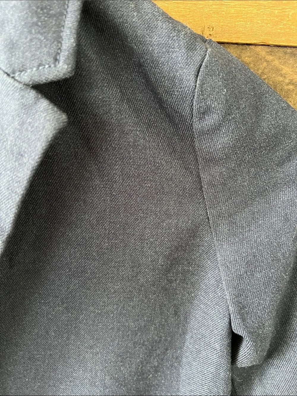 Old Navy Boys Twill Blazer Jacket in Navy Blue Size Small (6-7)